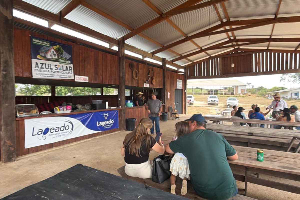 Atividades campeiras do CTG Querência Amada
