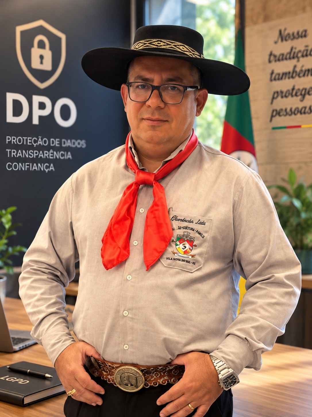 Claudio Leite, Encarregado pelo Tratamento de Dados Pessoais do CTG Querência Amada